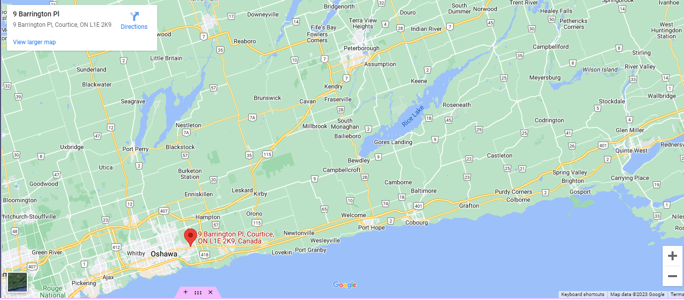 9 Barrington Pl, Courtice, ON L1E 2K9
